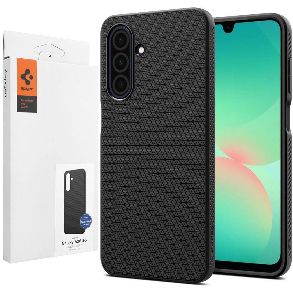 Etui SPIGEN Liquid Air | Black do Samsung Galaxy A26 5G