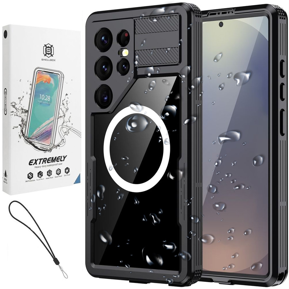 ShellBox | Wodoszczelne Etui do Nurkowania Pływania | IP68 do Samsung Galaxy S25 Ultra