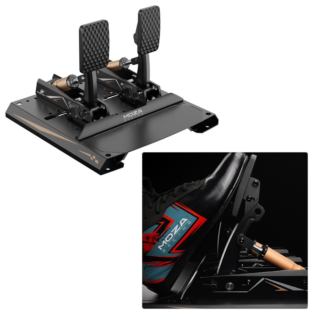 MOZA CRP Load Cell Pedals | Zestaw Pedałów Gaz + Hamulec