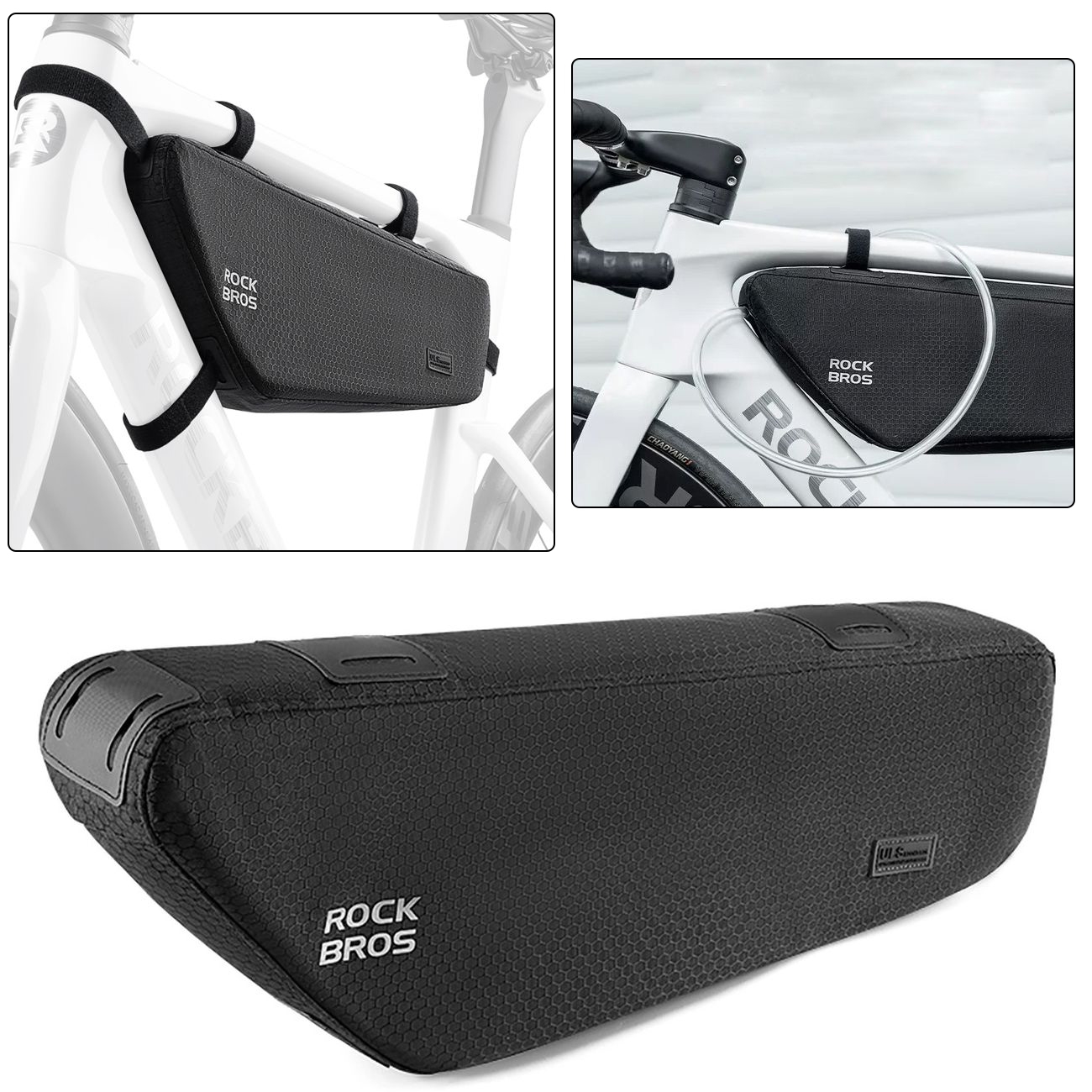 Rockbros Ultralight Series | Sakwa Rowerowa Torba pod Ramę | 2.9l z wyprowadzeniem bukłaka