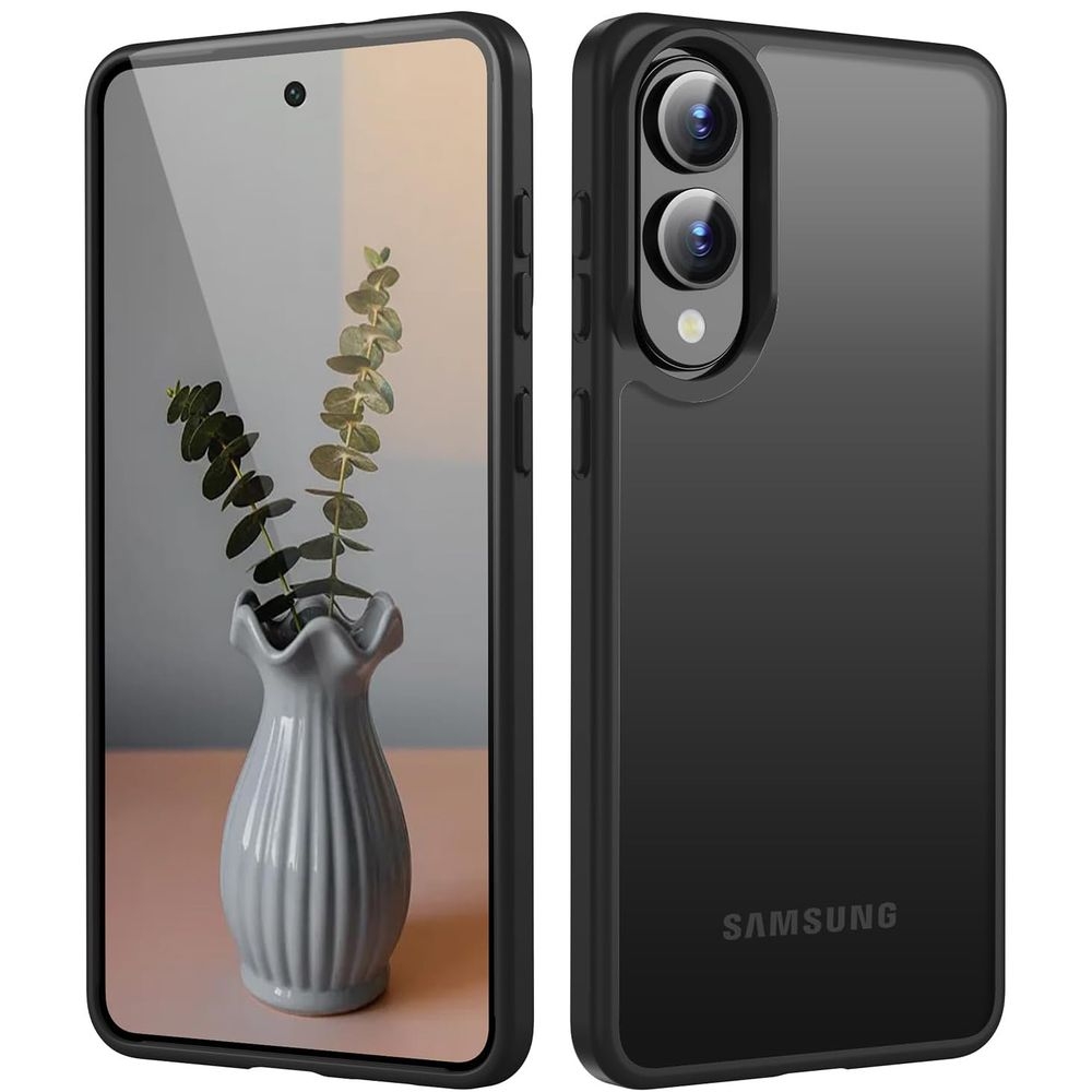 Etui Hybrydowe Matte Case | Black do Samsung Galaxy S25 Edge