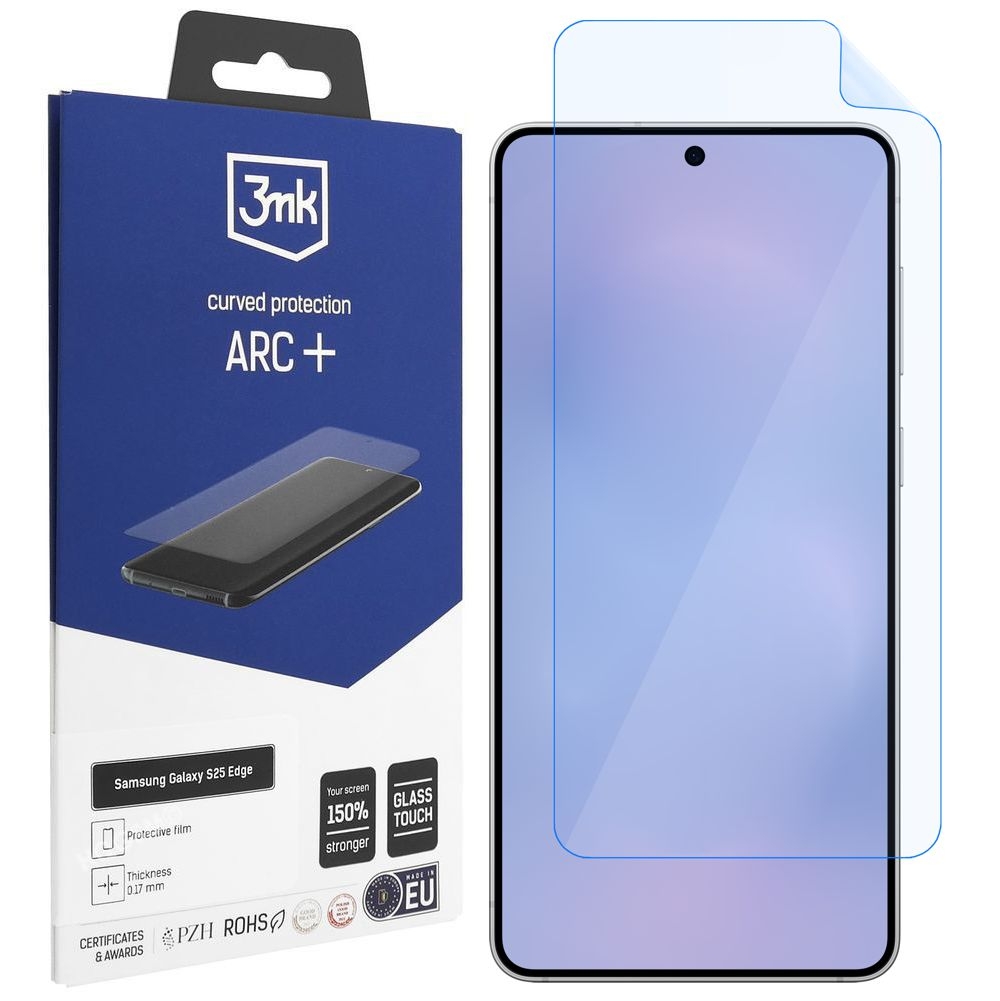 3mk Curved Protection ARC+ | Folia na Cały Ekran do Samsung Galaxy S25 Edge