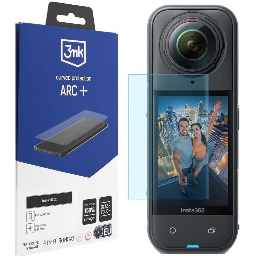 3mk Curved Protection ARC+ | Folia na Wyświetlacz do Insta360 X5