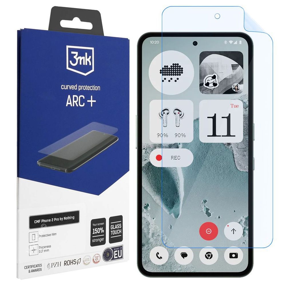 3mk Curved Protection ARC+ | Folia na Cały Ekran do CMF by Nothing Phone 2 Pro 5G