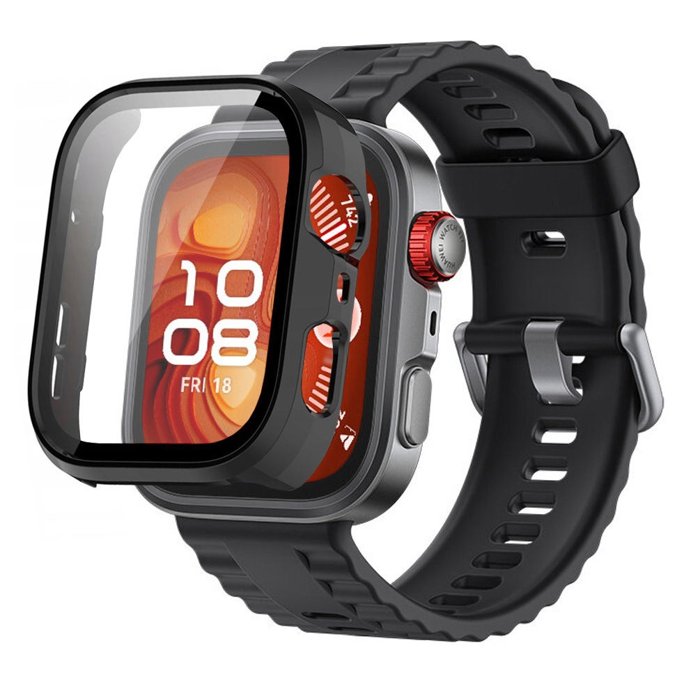 Defense Case 2w1 Etui + Szkło | Ochrona 360° do Huawei Watch Fit 4 Pro