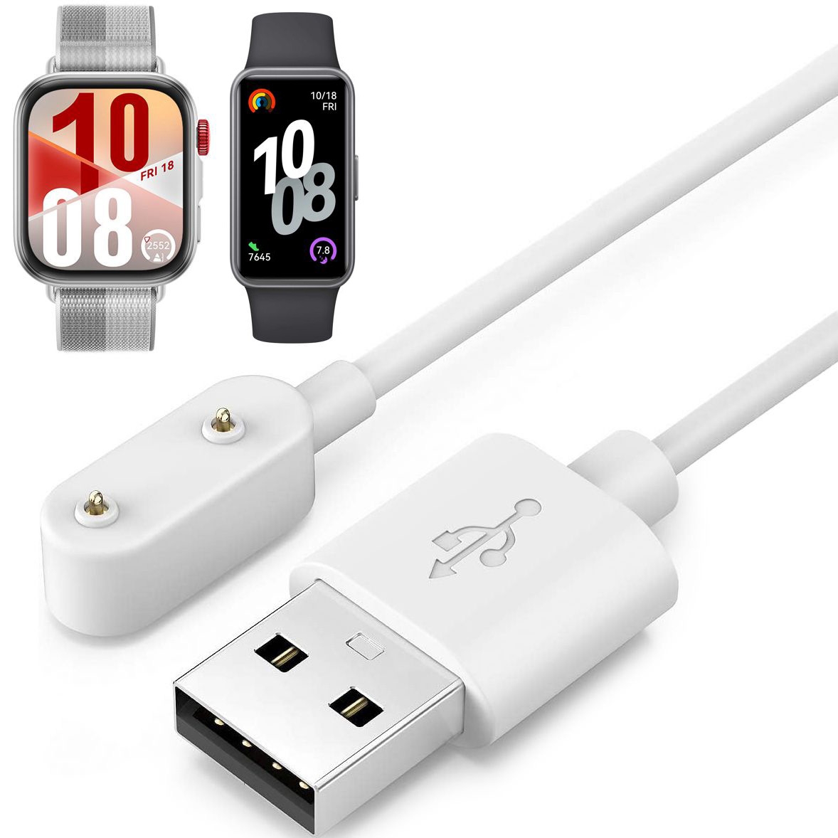 Ładowarka Magnetyczna Kabel USB | 100cm do Huawei Band / Watch Fit / Honor Band