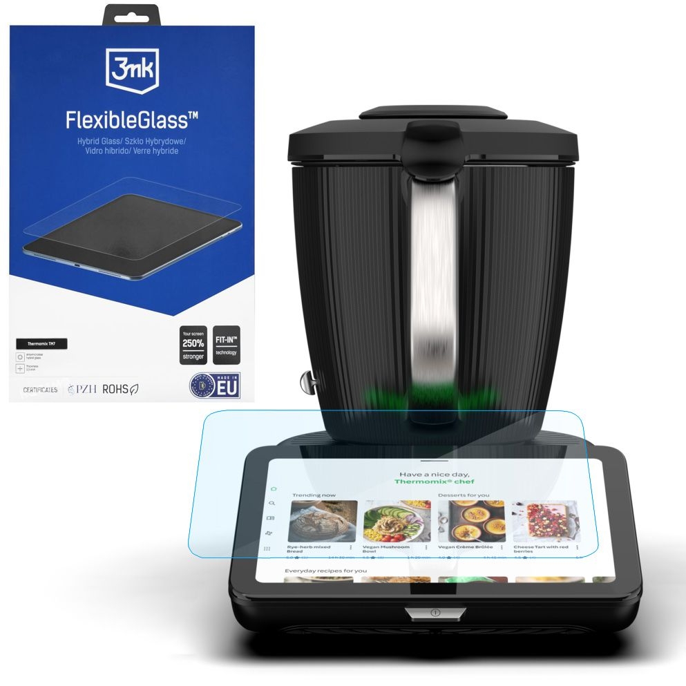 3mk Flexible Glass | Nietłukące Szkło Hybrydowe do Thermomix TM7