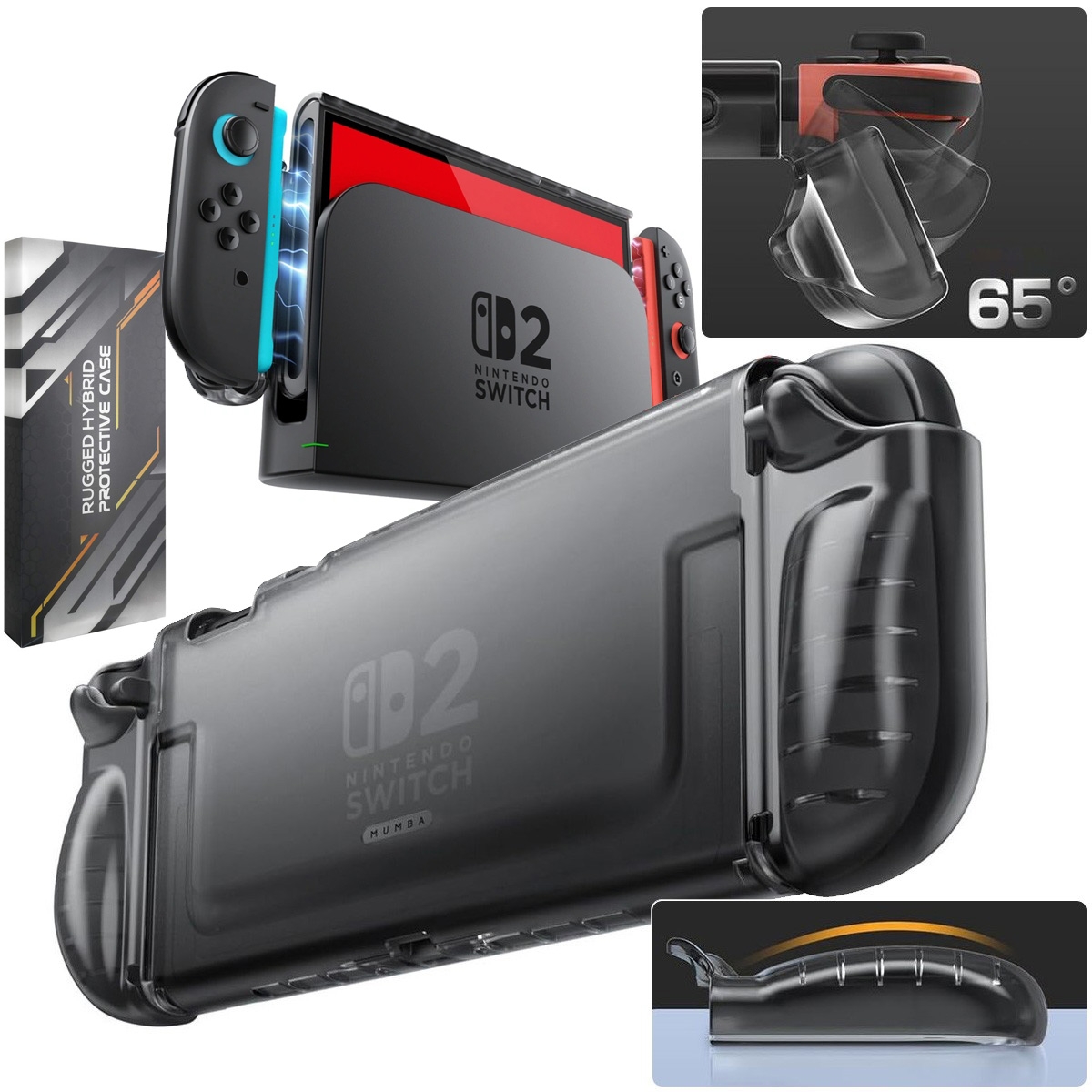 Etui SUPCASE Crystal Case | Frost do Nintendo Switch 2