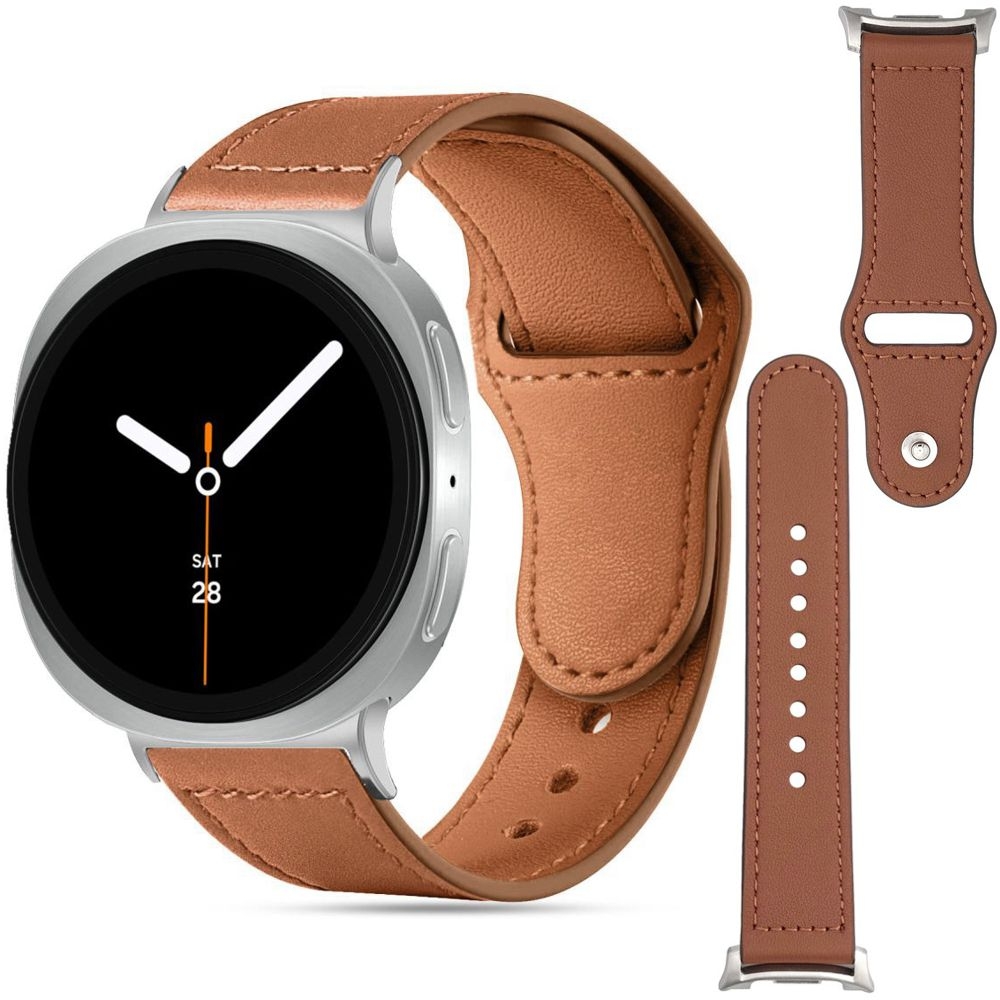 Skórzany Pasek Leather Strap FIT do Samsung Galaxy Watch 8 / 8 Classic