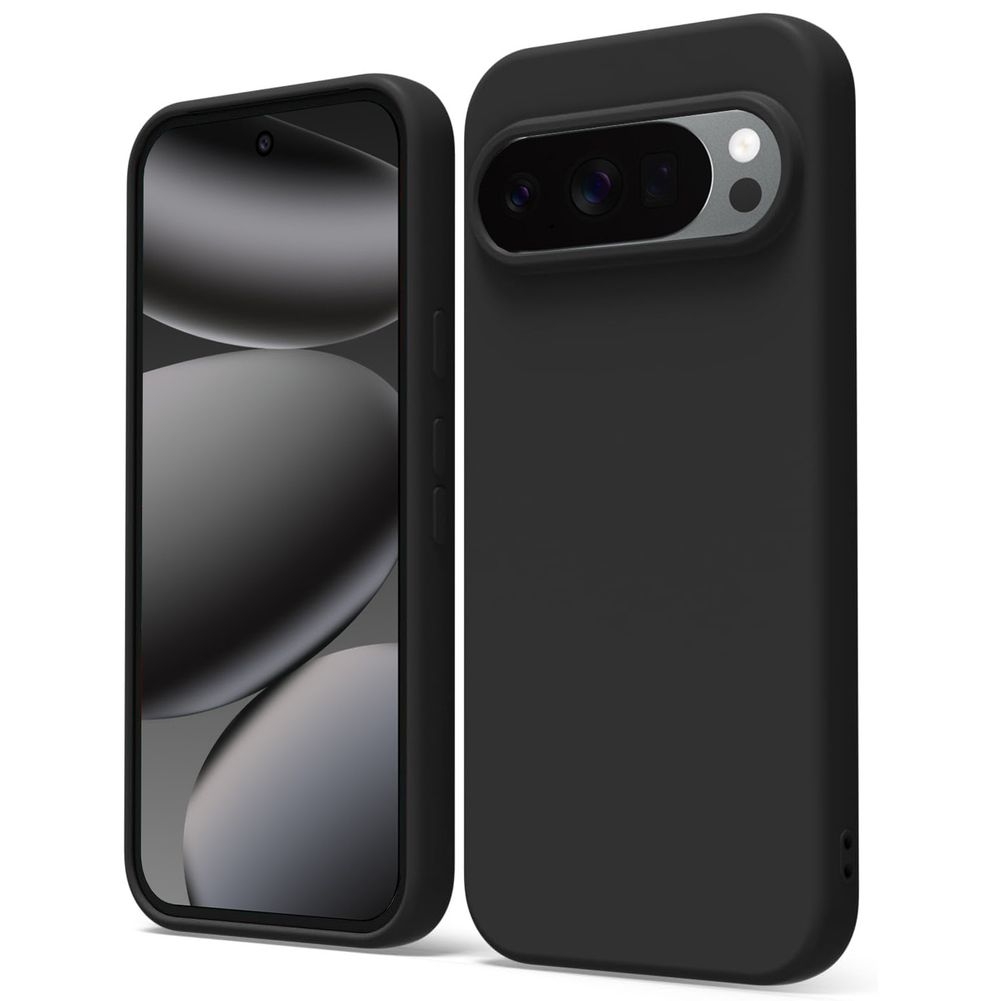 Etui Matt Silicone Case | Czarne do Google Pixel 10 Pro XL