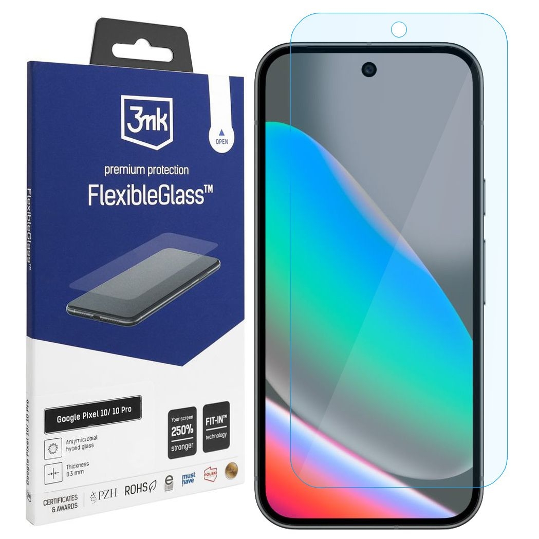 3mk Flexible Glass | Nietłukące Szkło Hybrydowe do Google Pixel 10 / 10 Pro