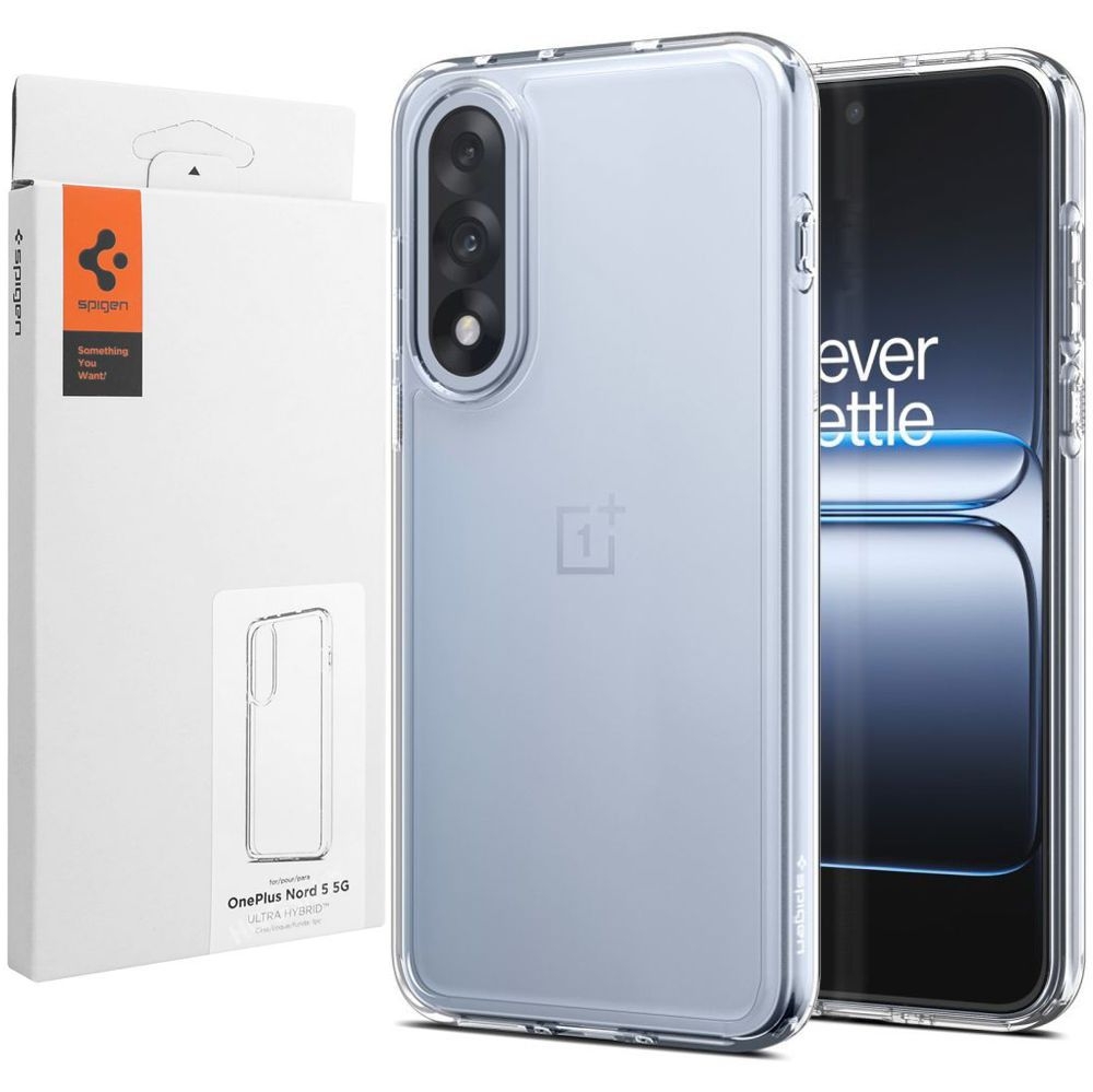 Etui SPIGEN Ultra Hybrid | Crystal Clear do OnePlus Nord 5