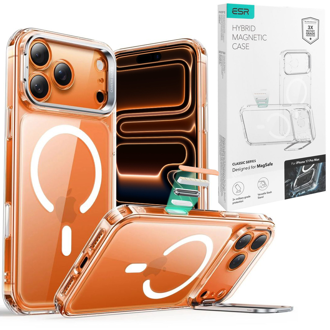 Etui ESR Hybrid Magnetic Case | Clear do Apple iPhone 17 Pro Max