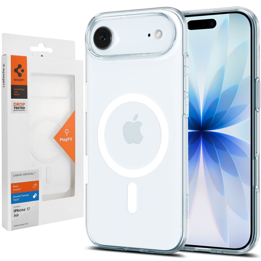 Etui SPIGEN Liquid Crystal MagSafe | Clear White do Apple iPhone Air