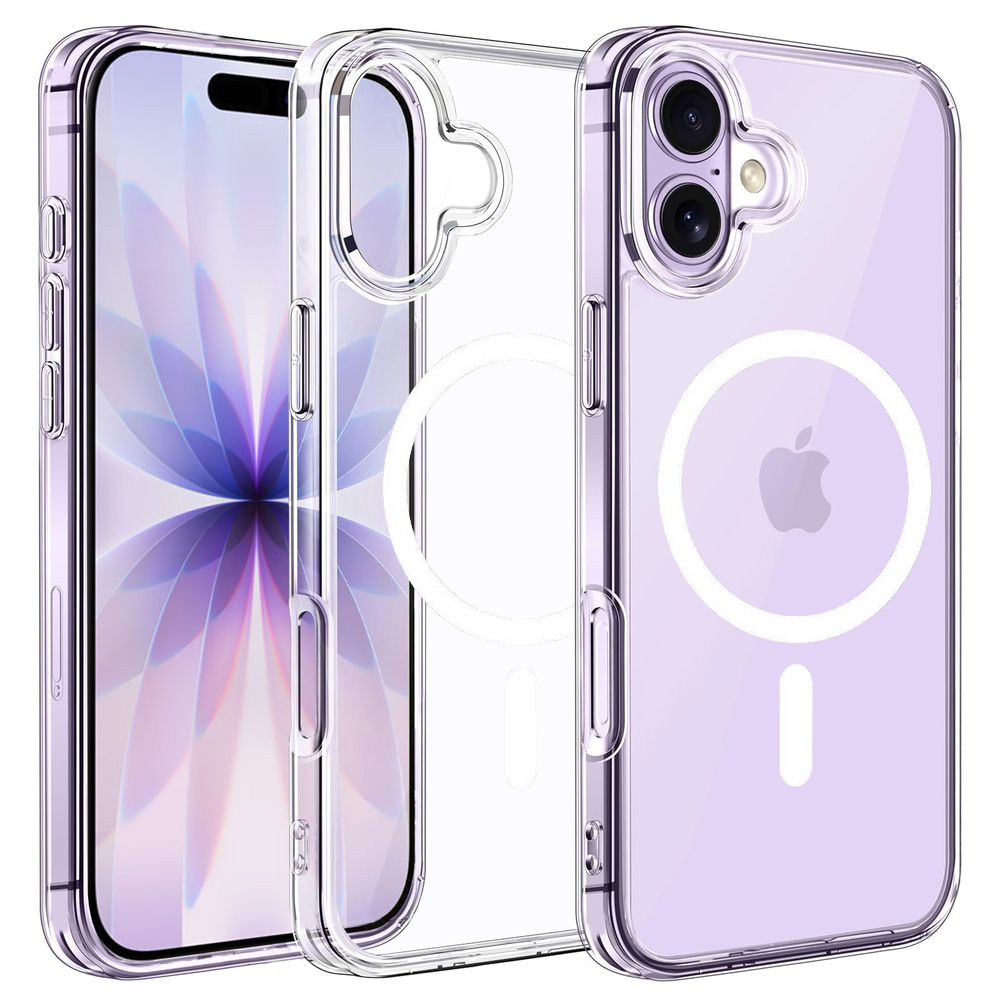 Etui Hybrydowe Clear Case z MagSafe | Crystal do Apple iPhone 17 |