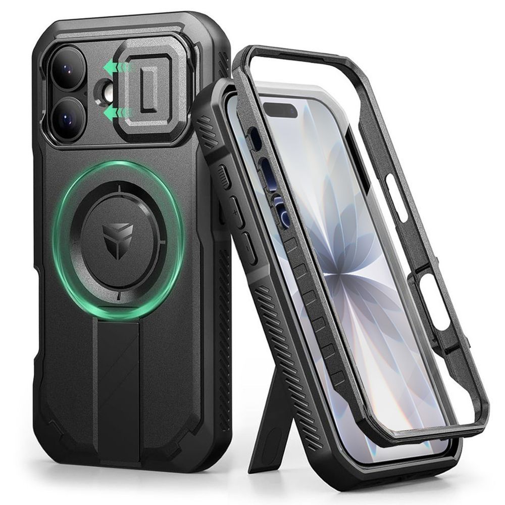 Etui Rugged PRO Camshield | Obudowa Przód Tył na CAŁY Apple iPhone 17 |