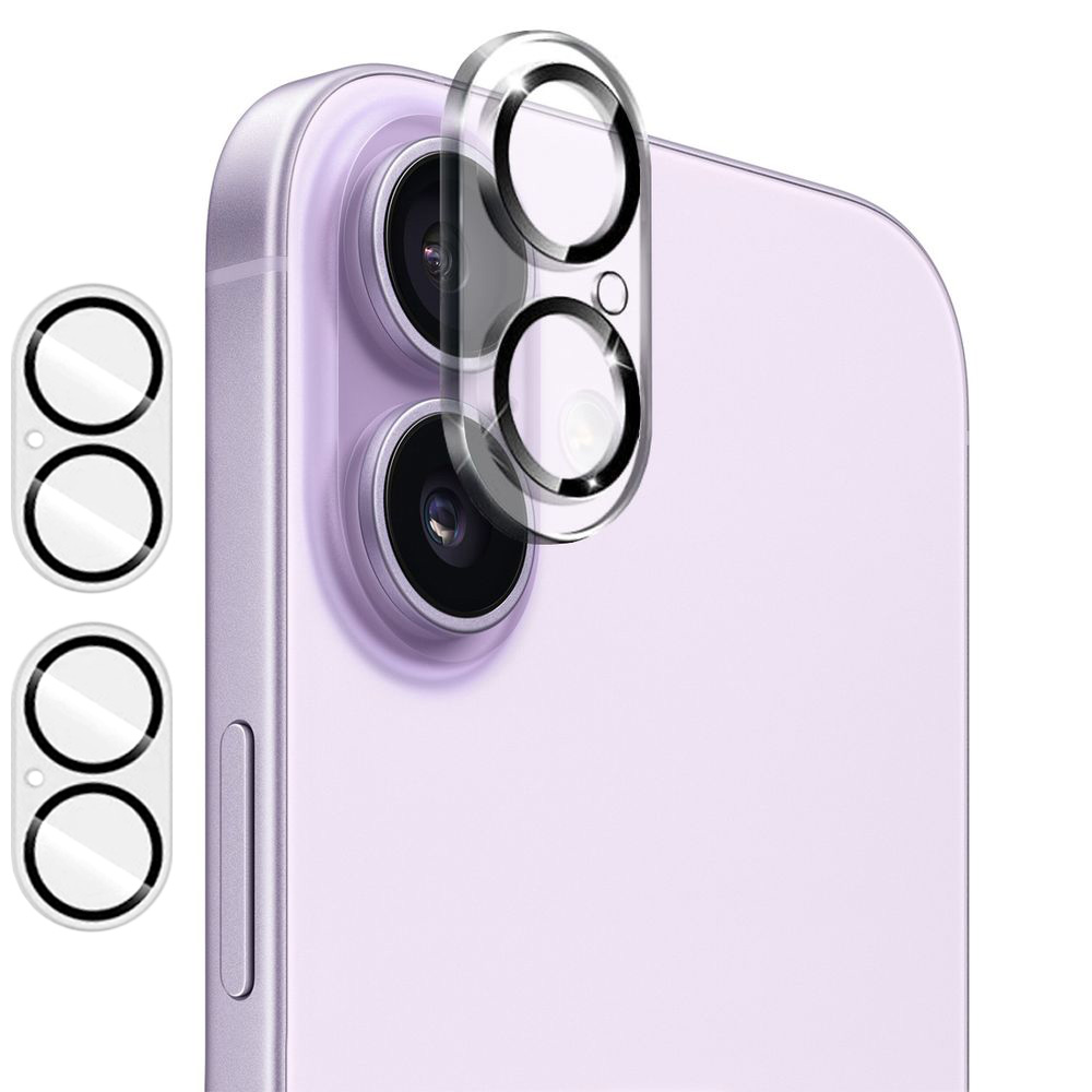 2x Pełne Szkło Hartowane na Aparat | Clear do Apple iPhone 17 |