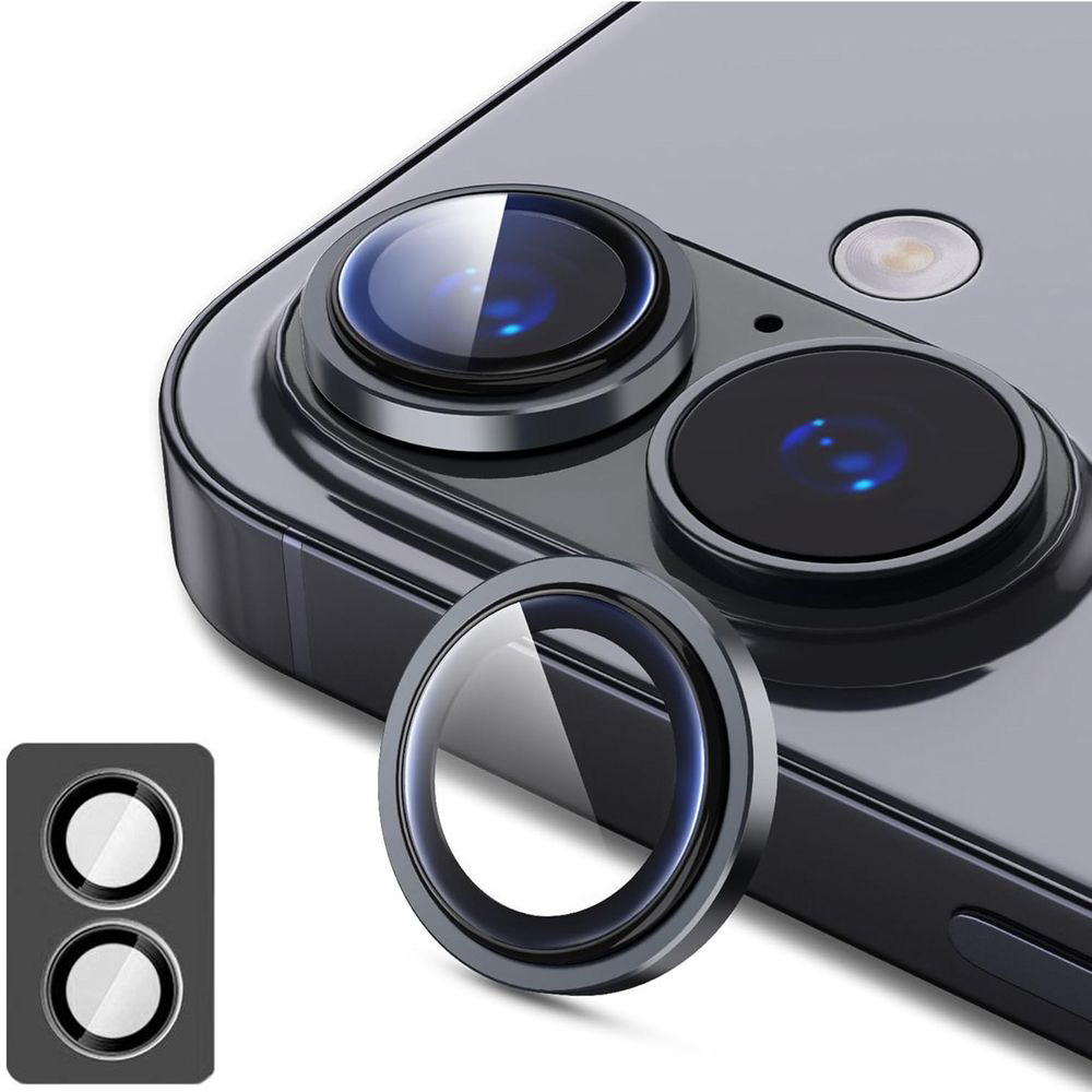 Osobne Szkła Ochronne na Aparat  | Black do Apple iPhone 17 |