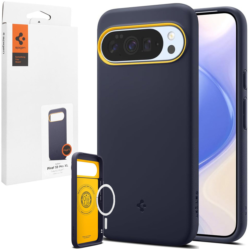 Etui SPIGEN Nano POP z PixelSnap | Blueberry Navy do Google Pixel 10 Pro XL