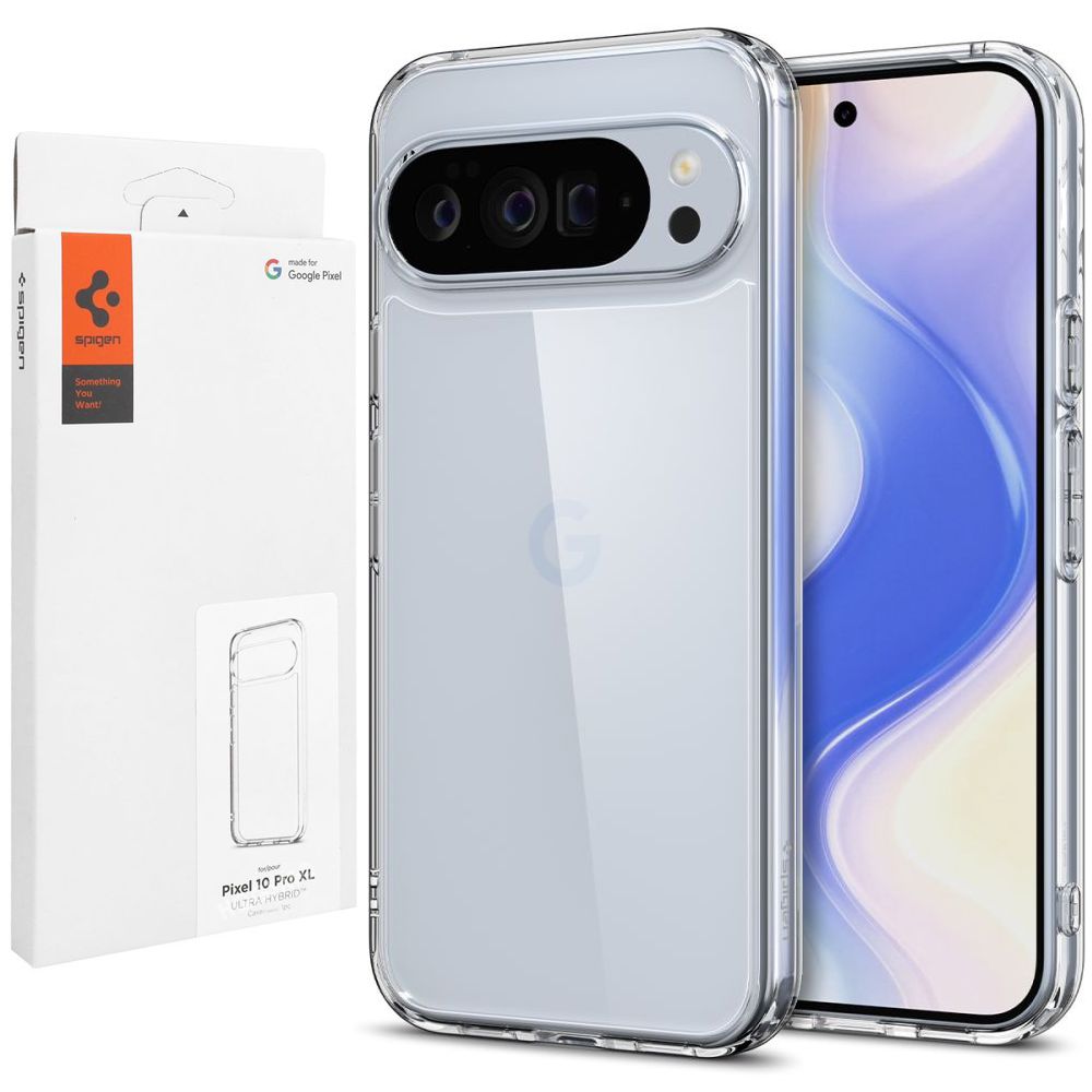 Etui SPIGEN Ultra Hybrid | Crystal Clear do Google Pixel 10 Pro XL