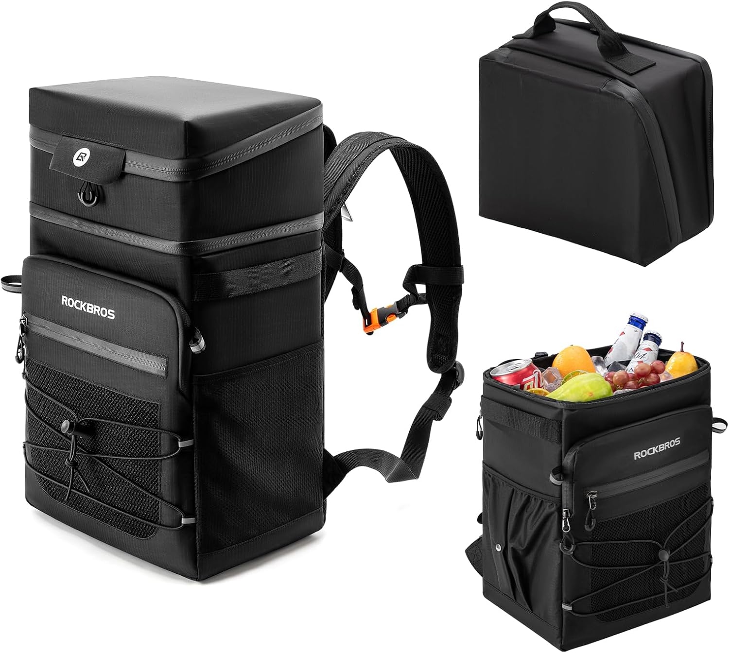 Rockbros Cooler Bag | Plecak Termiczny Izolacyjny 17.5l + Torba Bento 2w1