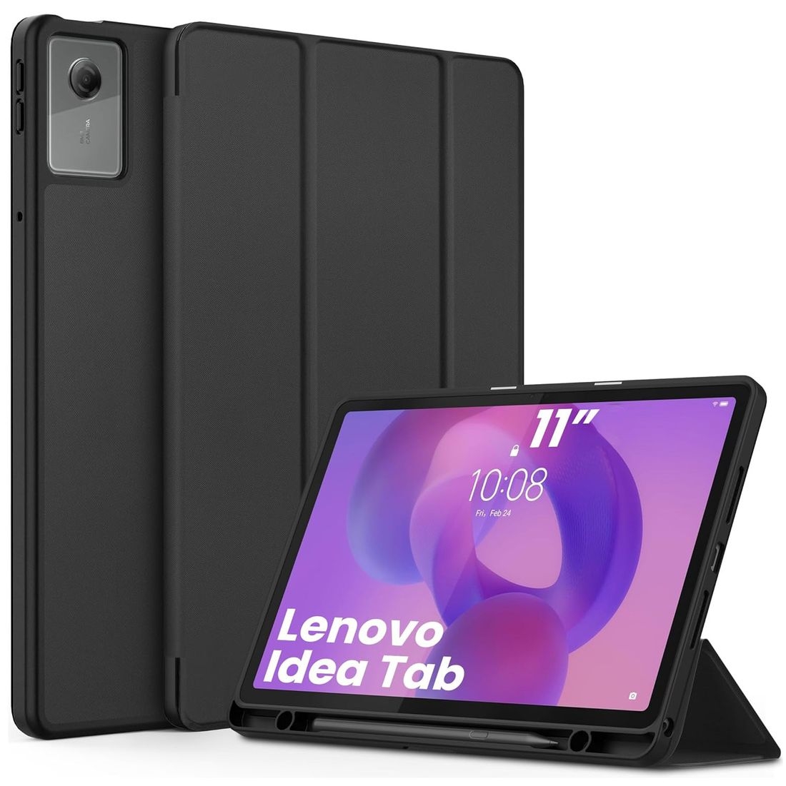 Zamykane Etui Smart Case SC PEN | Black do Lenovo IdeaTab 11&#8243;