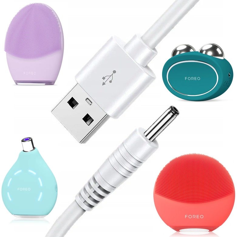 Kabel Przewód do Ładowania 100cm USB-A do urządzeń FOREO