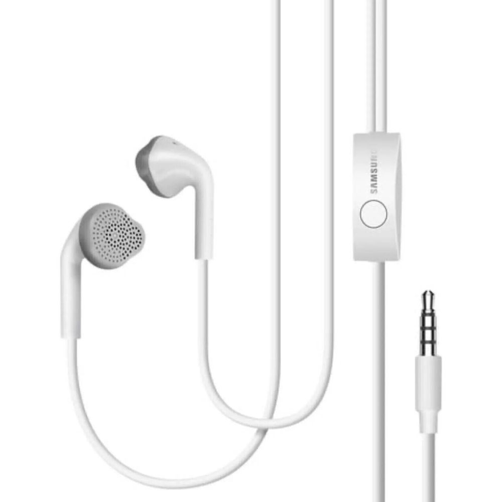 Samsung EHS61 | Słuchawki Douszne Przewodowe z Mikrofonem | mini jack 3.5mm | Białe