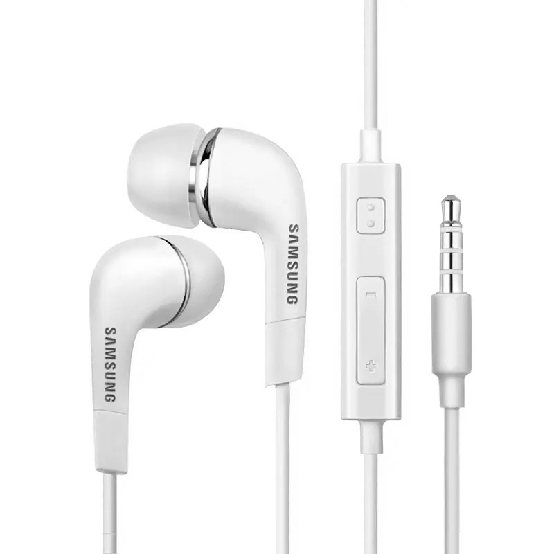 Samsung EHS64 | Słuchawki Dokanałowe Przewodowe z Mikrofonem | mini jack 3.5mm | Białe