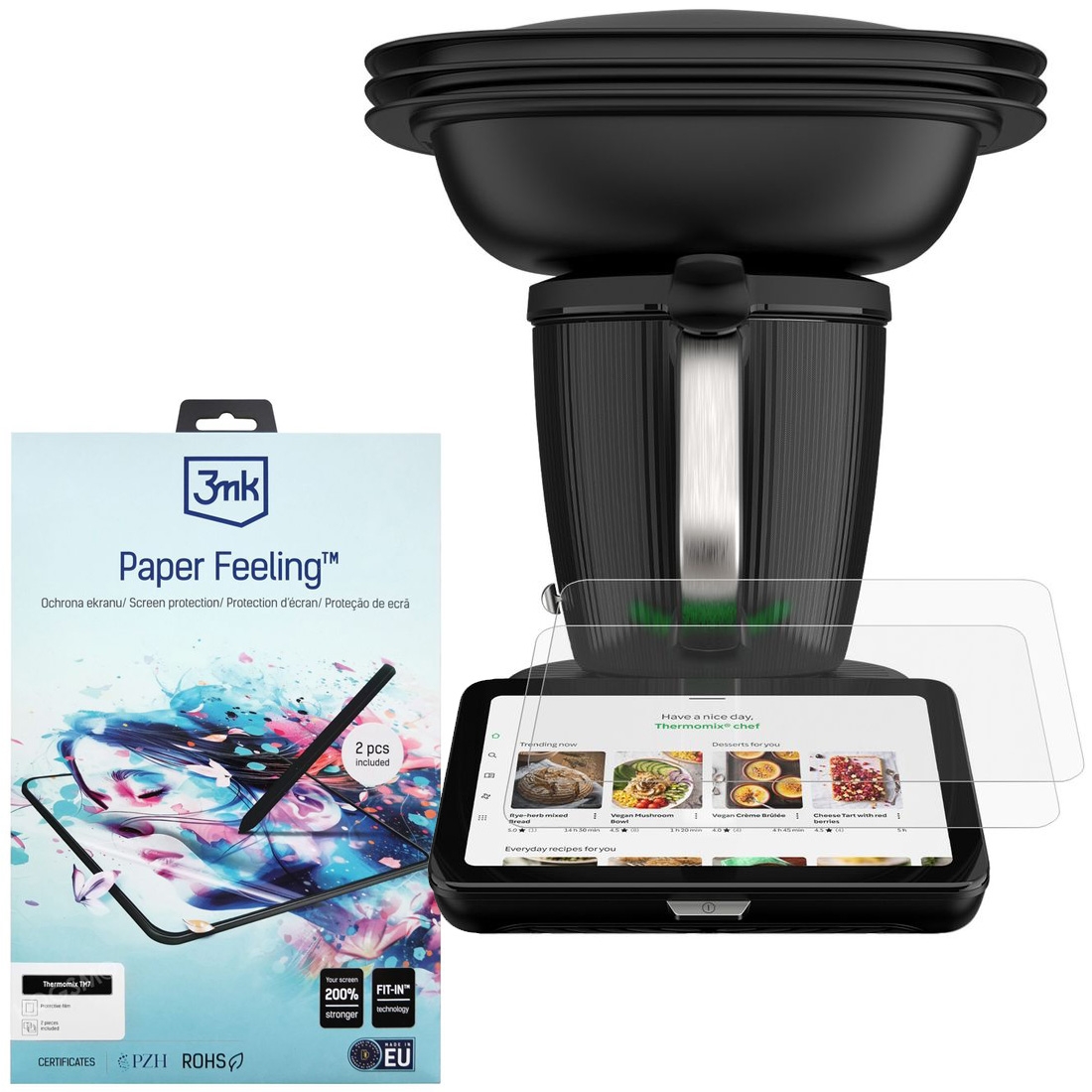2x 3mk Paper Feeling | Matowa Folia Antyrefleks do Thermomix TM7