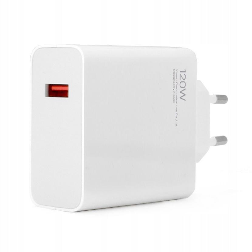 Xiaomi 120W HyperCharge | Ładowarka Sieciowa USB-A | Biała | BULK