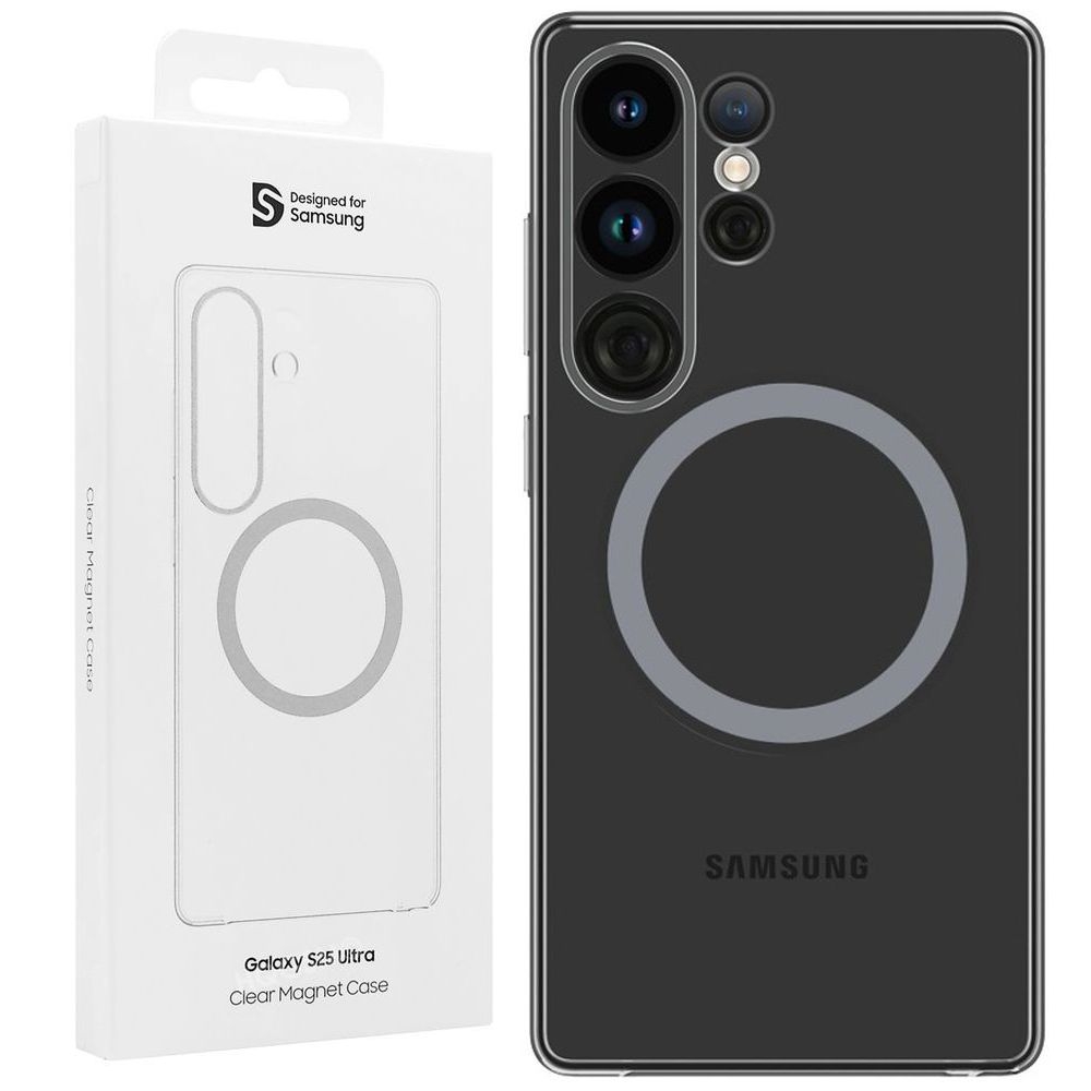 Oryginalne Etui Clear Magnetic Case | Clear do Samsung Galaxy S25 Ultra