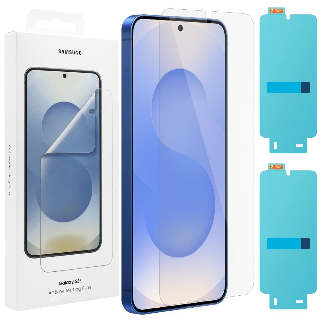 Samsung Anti-Reflecting Screen Protector | Oryginalna Folia Ochronna | 2szt do Samsung Galaxy S25 |