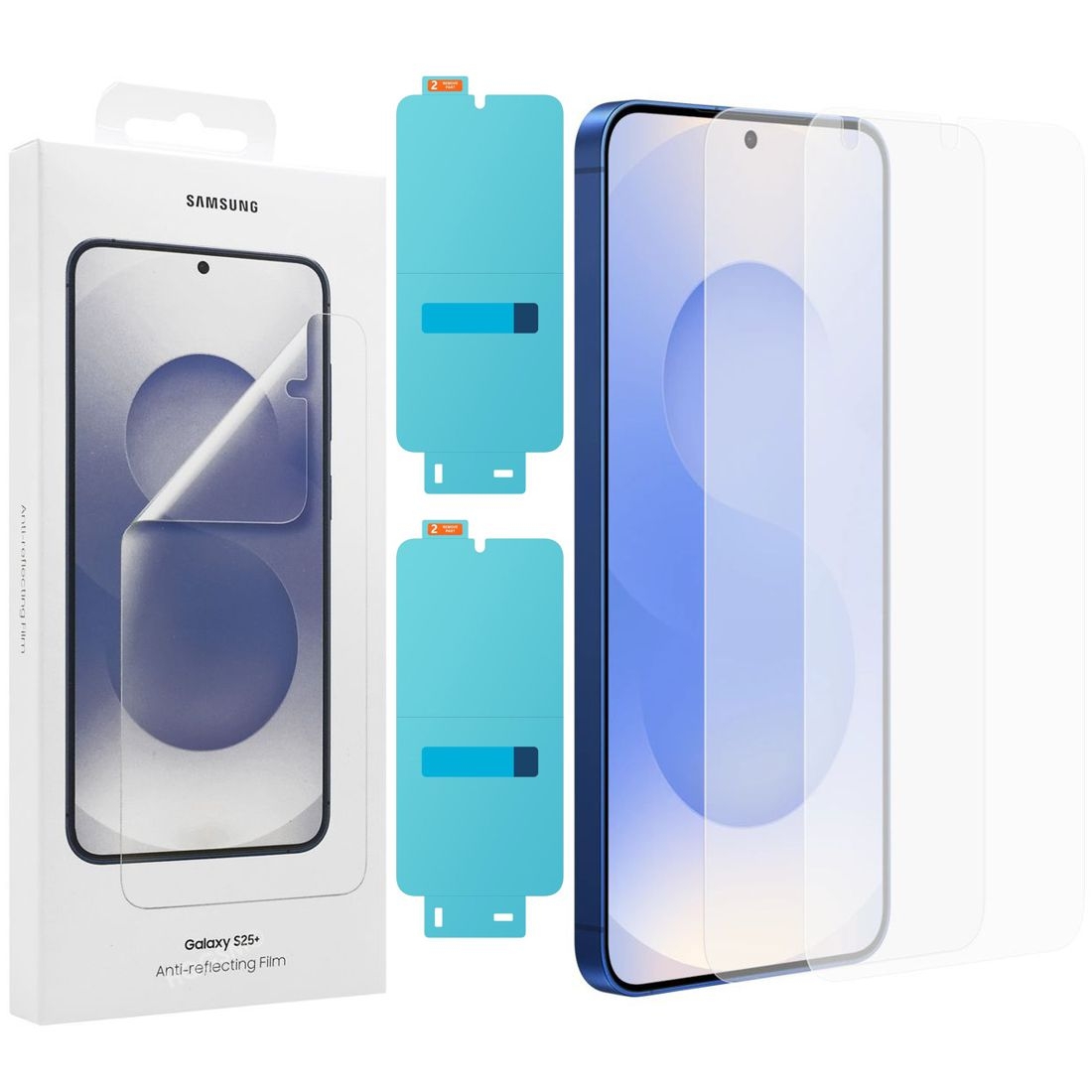 Samsung Anti-Reflecting Screen Protector | Oryginalna Folia Ochronna | 2szt do Samsung Galaxy S25+ Plus