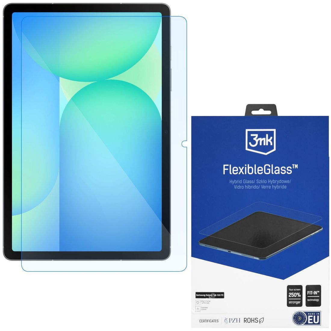 3mk Flexible Glass | Nietłukące Szkło Hybrydowe do Samsung Galaxy Tab S10 FE 10.9