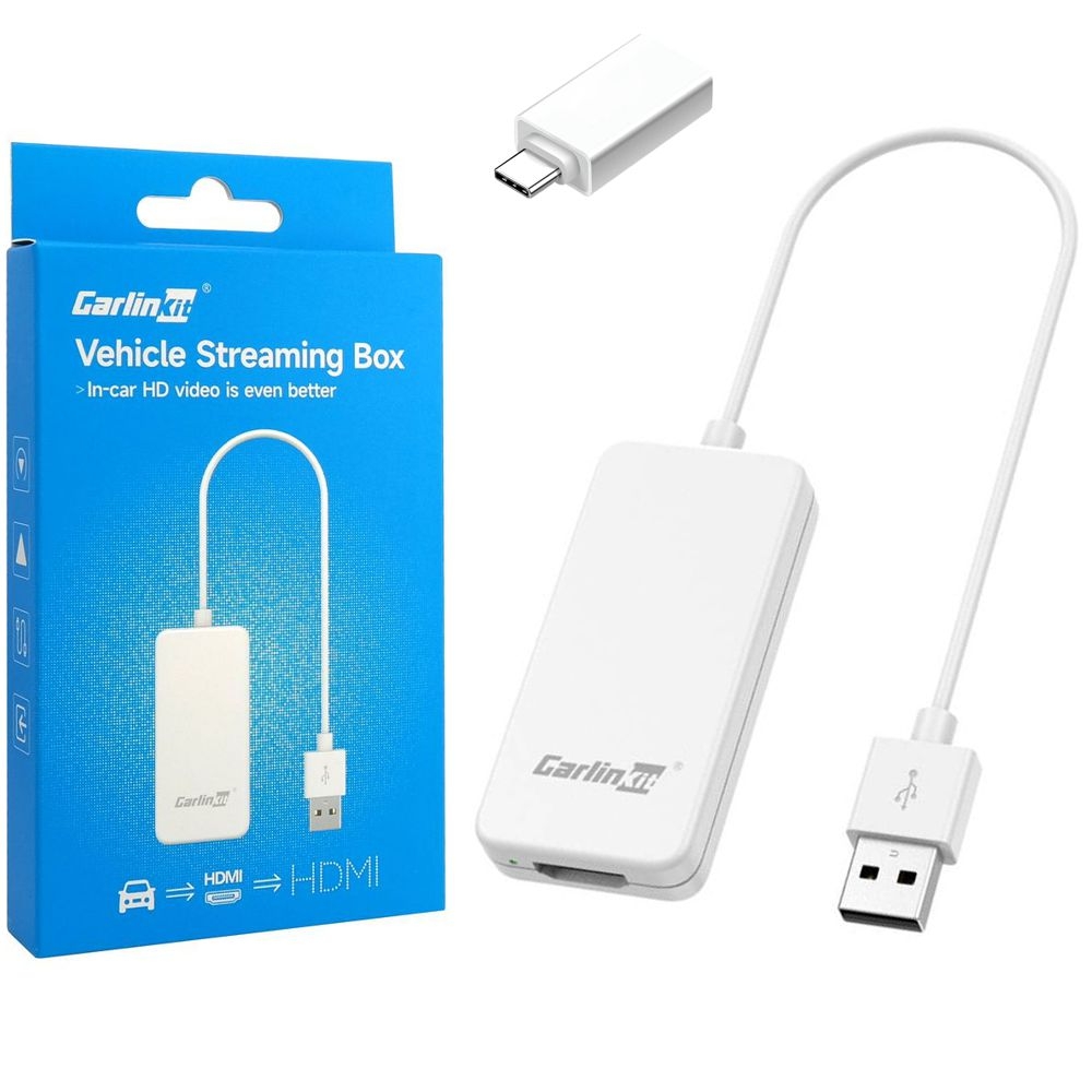 CarLinKit HD2CP | Adapter do Samochodu Apple CarPlay Android Auto na HDMI