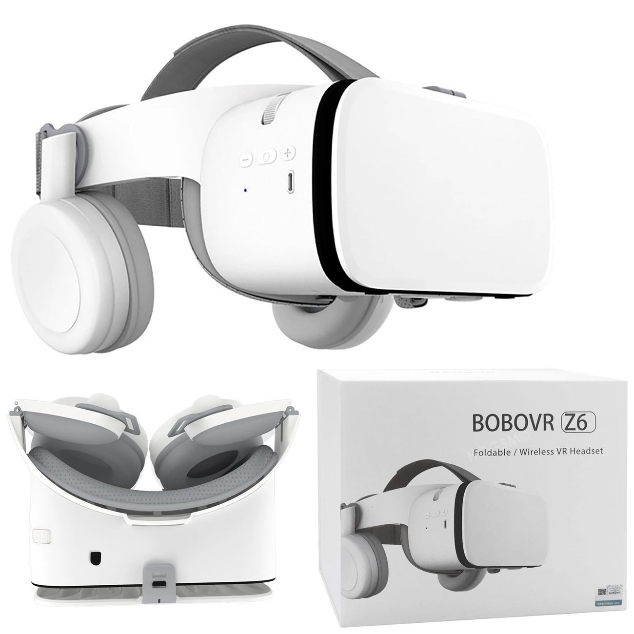 BoboVR Z6 | Gogle Okulary VR Virtual Reality Glasses + Wbudowane Słuchawki