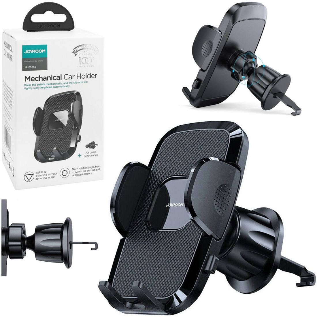 JoyRoom | Uchwyt Samochodowy na Telefon | do Kratki Nawiewu