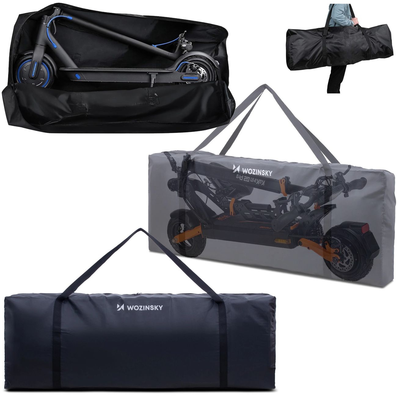 Pokrowiec Wodoodporny XXL | Torba na Hulajnogę Elektryczną