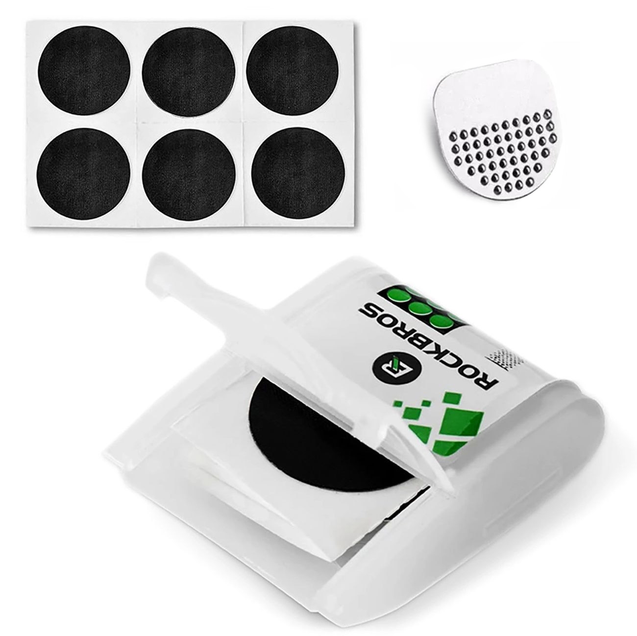 Rockbros | Zestaw Naprawczy do Detęk | Mocne Łatki Bezklejowe