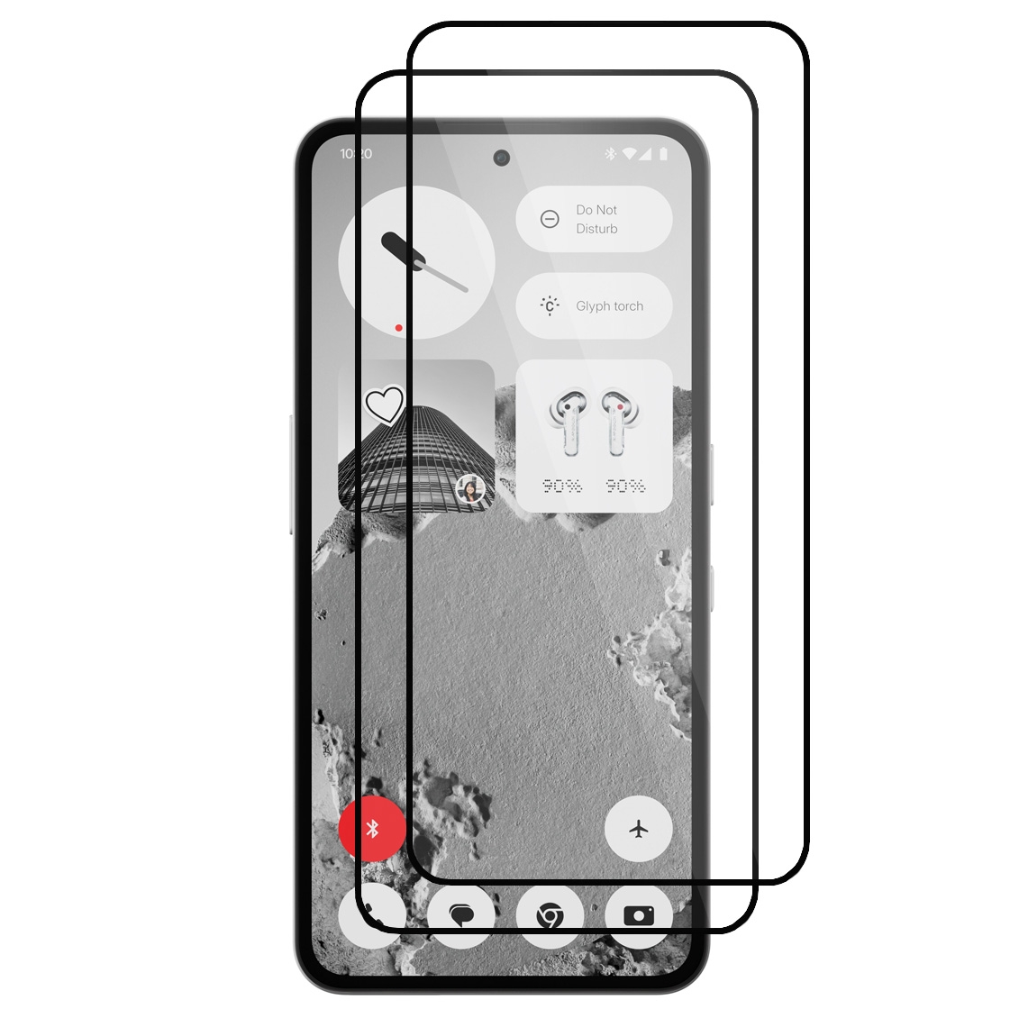 2x Szkło Hartowane 5D | FULL COVER do CMF by Nothing Phone 2 Pro 5G