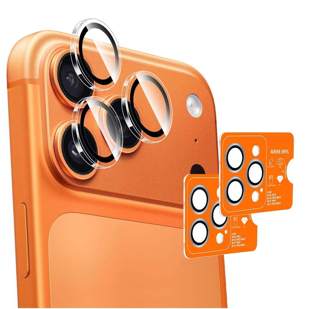2x Osobne Szkła Ochronne na Aparat  | Clear do Apple iPhone 17 Pro / 17 Pro Max
