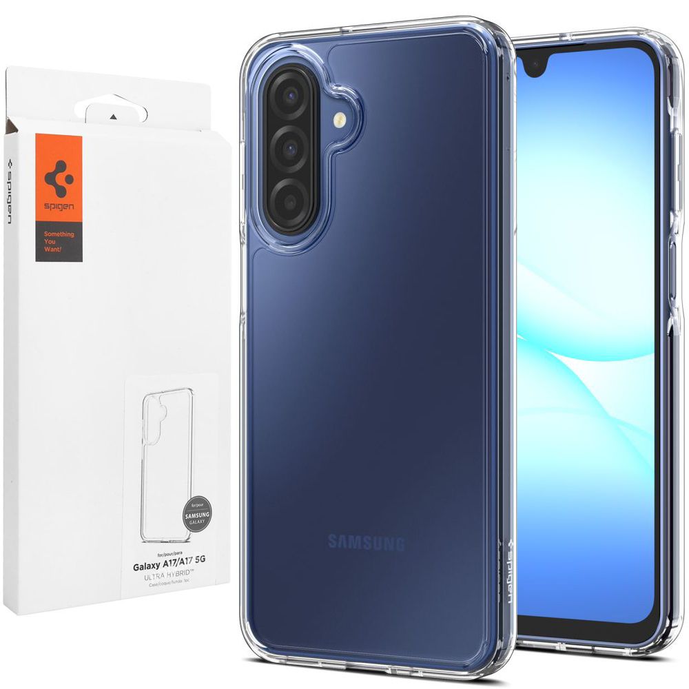 Etui SPIGEN Ultra Hybrid | Crystal Clear do Samsung Galaxy A17 4G/5G