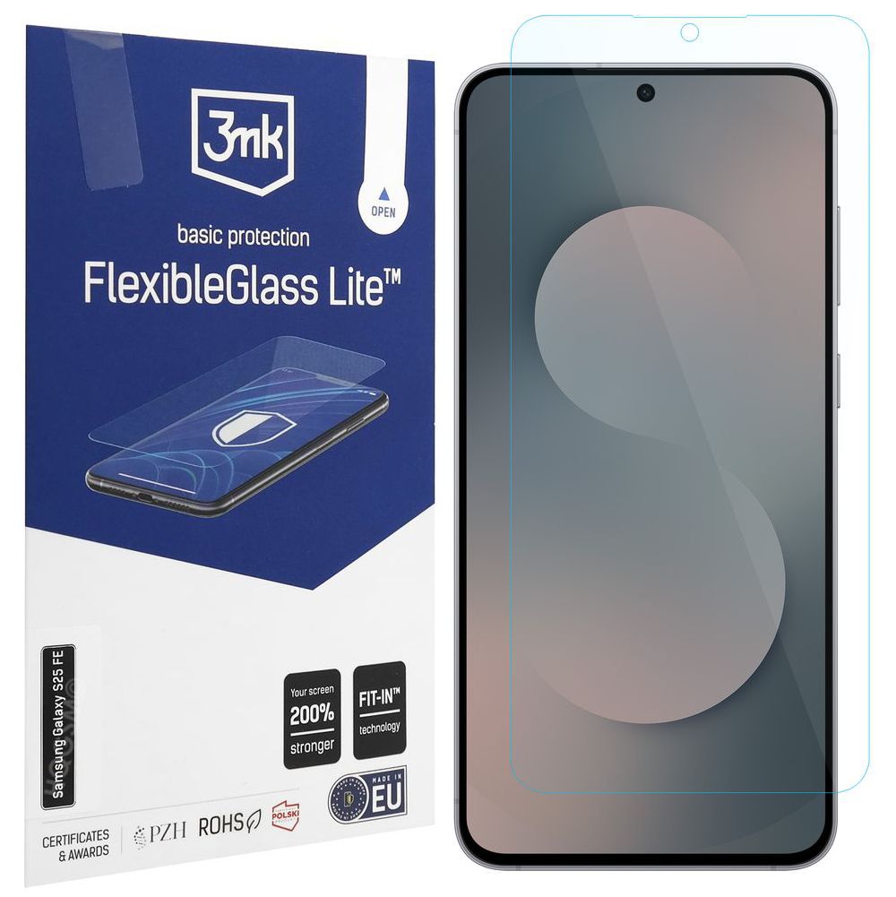 3mk Flexible Glass Lite | Nietłukące Szkło Hybrydowe do Samsung Galaxy S25 FE