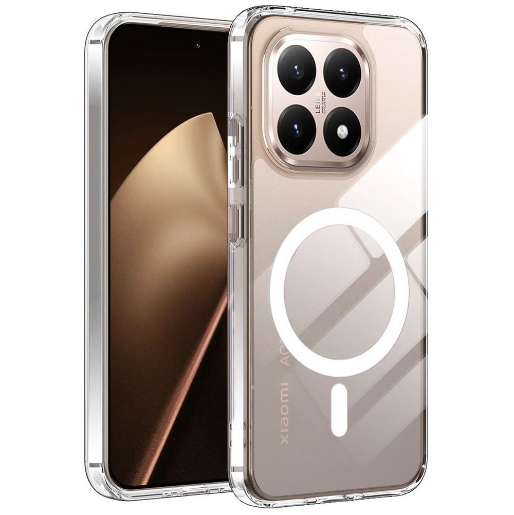 Etui Hybrydowe Clear Case z MagSafe | Crystal do Xiaomi 15T 5G