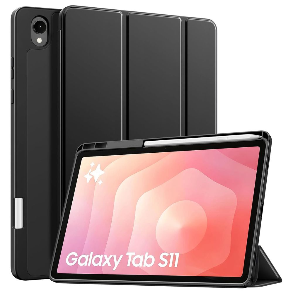 Zamykane Etui Smart Case na Pencil | Black do Samsung Galaxy Tab S11