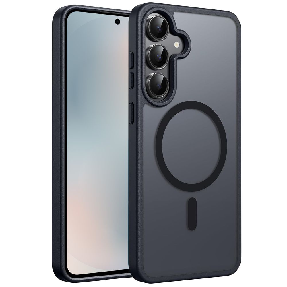 Etui Hybrydowe Matte Case z MagSafe | Black do Samsung Galaxy S25 FE