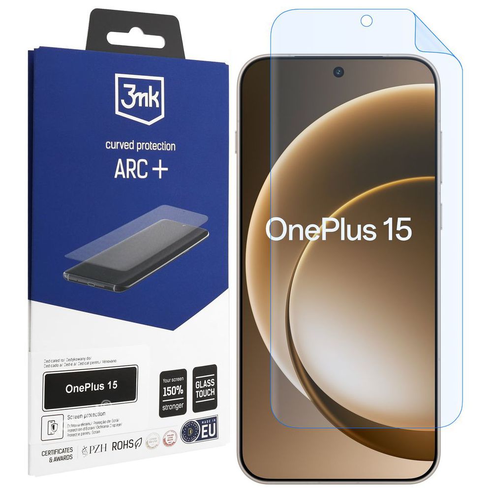 3mk Curved Protection ARC+ | Folia na Cały Ekran do OnePlus 15