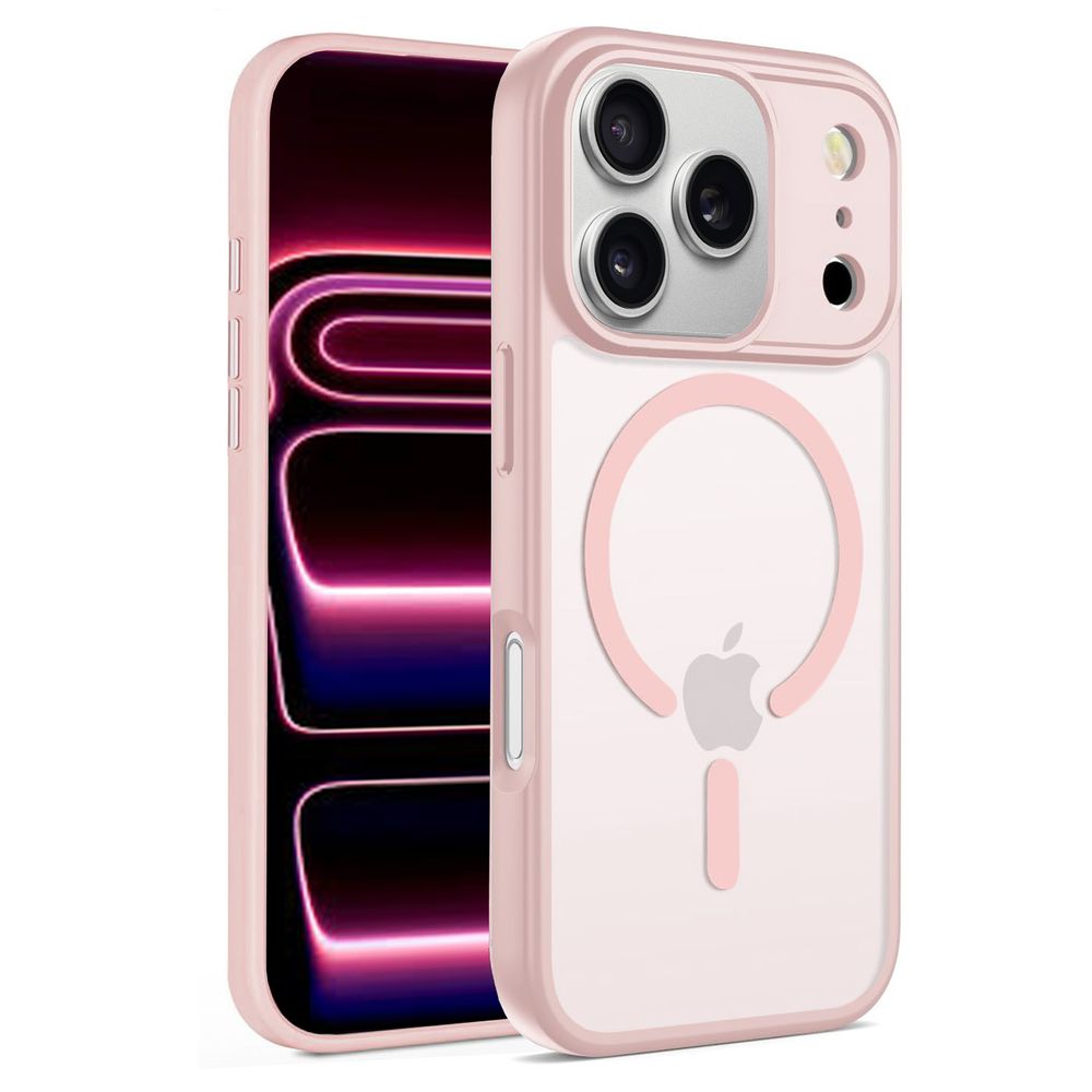 Etui Hybrydowe Matte Case z MagSafe | Pink do Apple iPhone 17 Pro Max