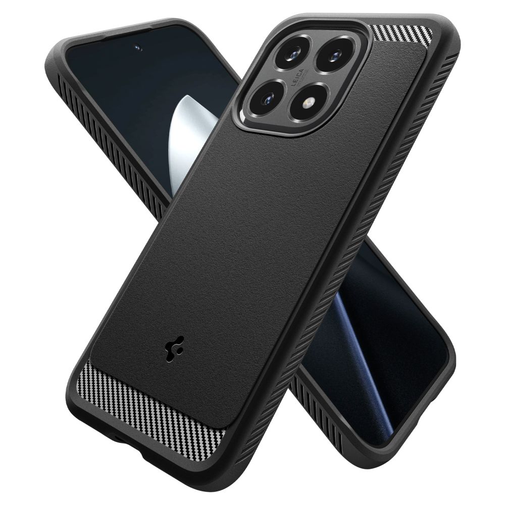 Etui SPIGEN Rugged Armor | Black do Xiaomi 15T